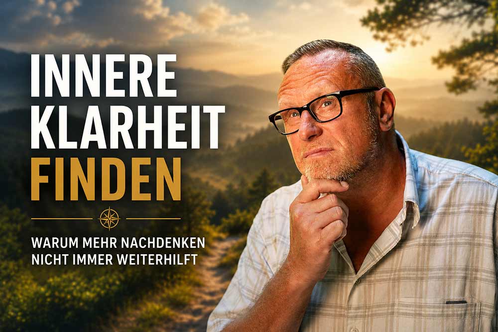 Mehr über den Artikel erfahren Innere Klarheit finden: Warum Nachdenken nicht reicht